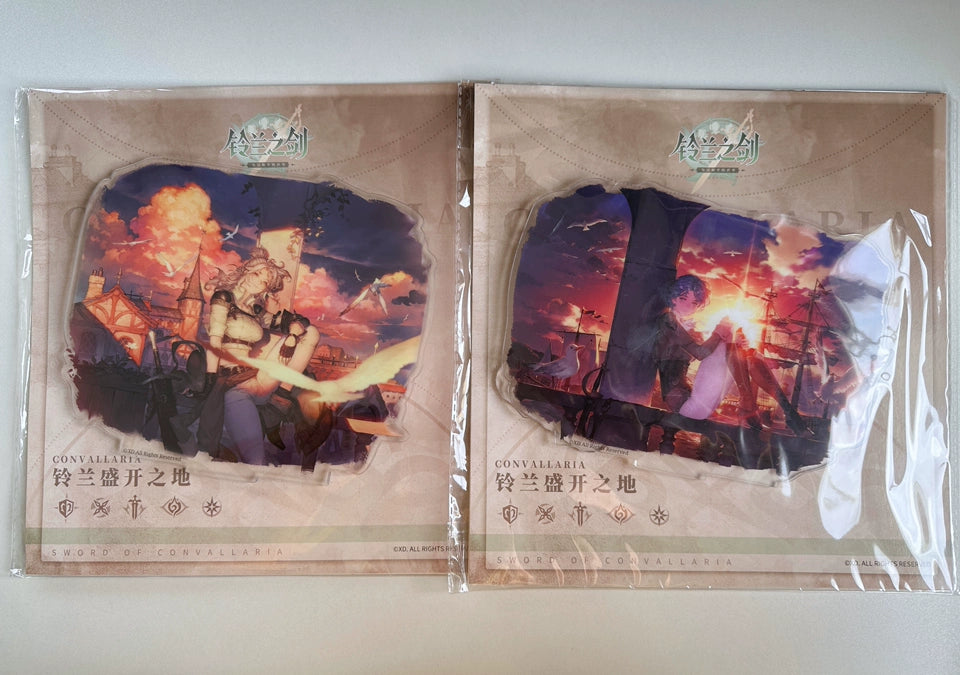 Sword of Convallaria -Crimson Night Series Awakened Form Acrylic Standee — buyer reference photo