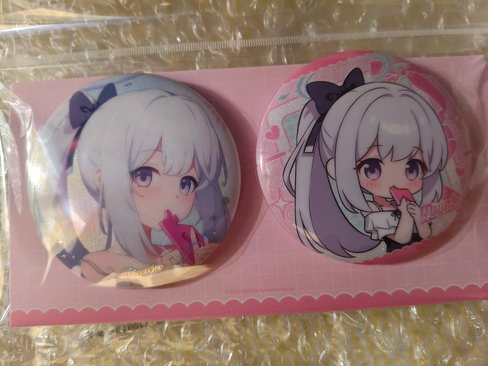 Blue Archive - Alone Time With Sensei Character Badge Set — buyer reference photo