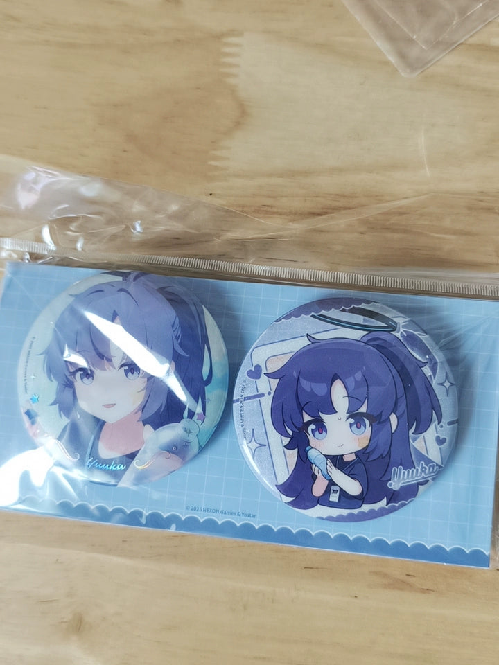 Blue Archive - Alone Time With Sensei Character Badge Set — buyer reference photo
