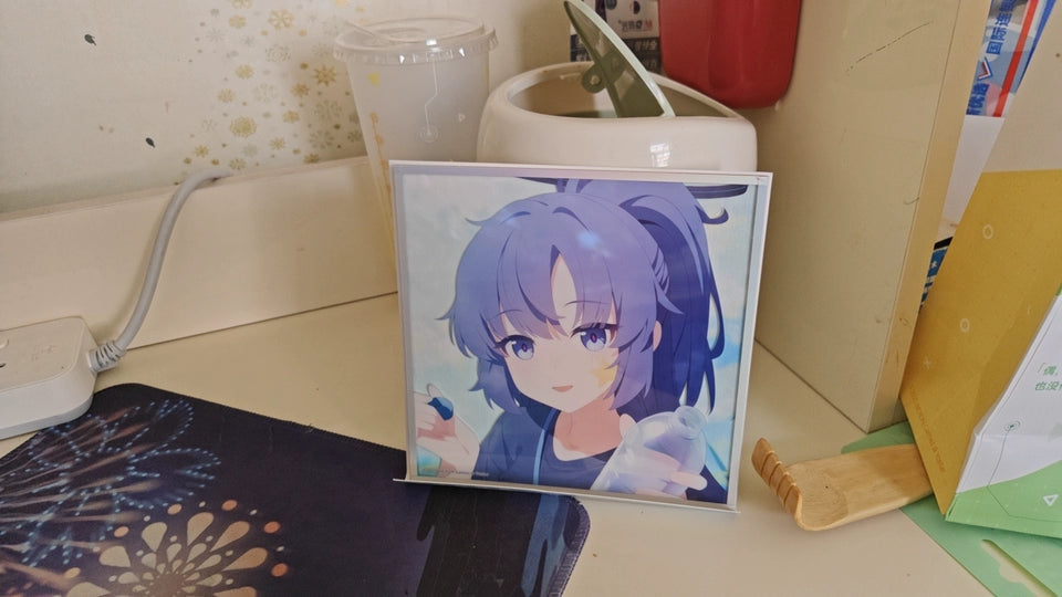 Blue Archive - Alone Time With Sensei Acrylic Shikishi — buyer reference photo