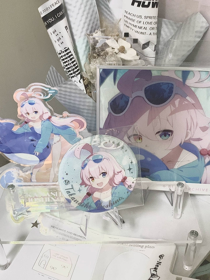 Blue Archive - Alone Time With Sensei Acrylic Shikishi — buyer reference photo
