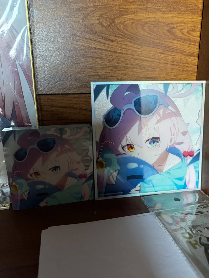Blue Archive - Alone Time With Sensei Acrylic Shikishi — buyer reference photo