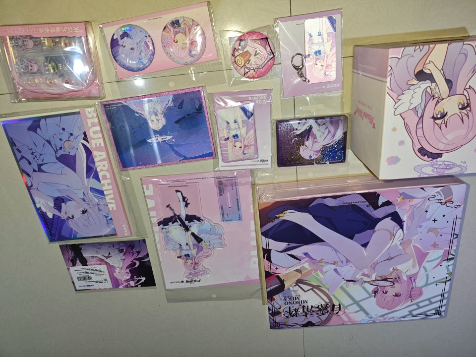 Blue Archive - Memories Series PET Collectible Shikishi Mika Mine — buyer reference photo